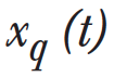 xq(t)